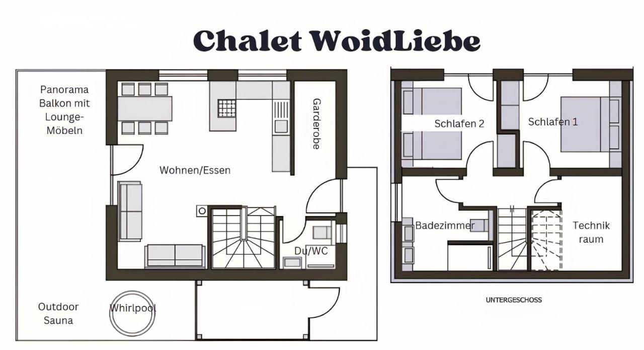 Chalets Woid_Liebe&Glueck Bodenmais Room photo